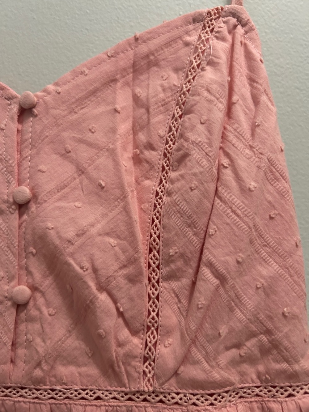 Pink Spaghetti-Strap Sundress - Picture 6 of 7